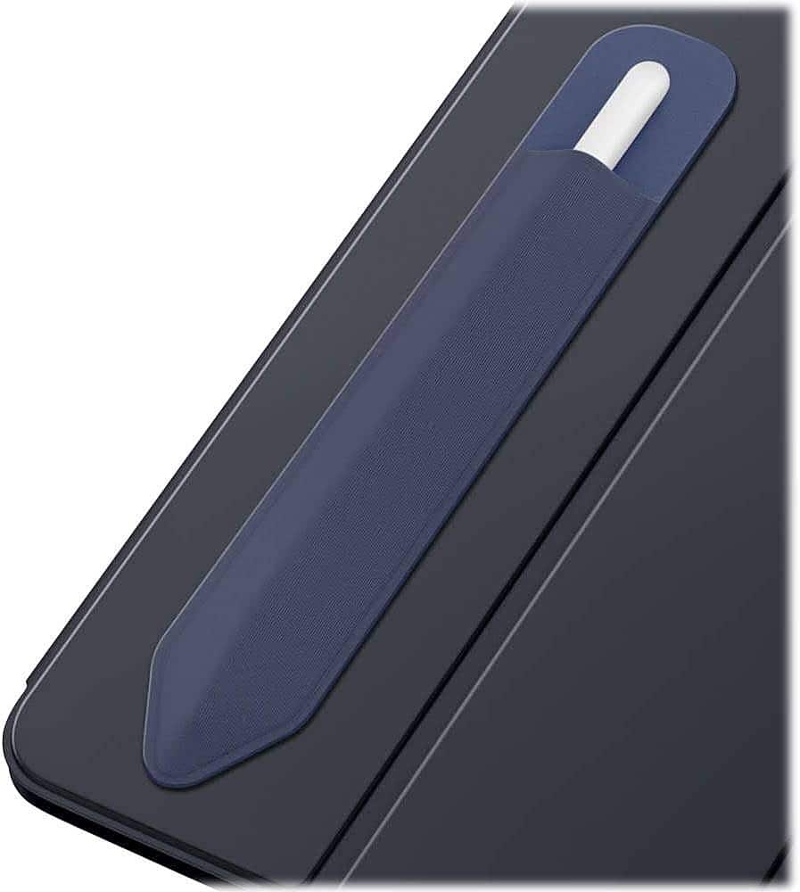 Alt View 12. SaharaCase - Adhesive Pouch Case for Apple Pencil and Samsung Stylus Pen - Blue.