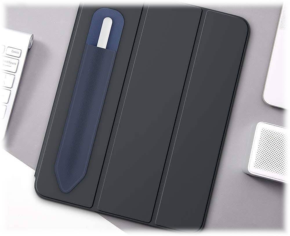 Alt View 17. SaharaCase - Adhesive Pouch Case for Apple Pencil and Samsung Stylus Pen - Blue.
