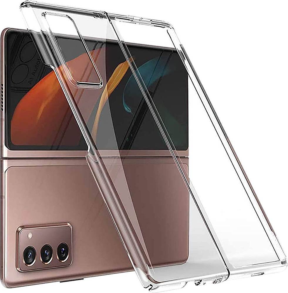 Alt View 13. SaharaCase - Hard Shell Series Case for Samsung Galaxy Z Fold2 5G - Clear.