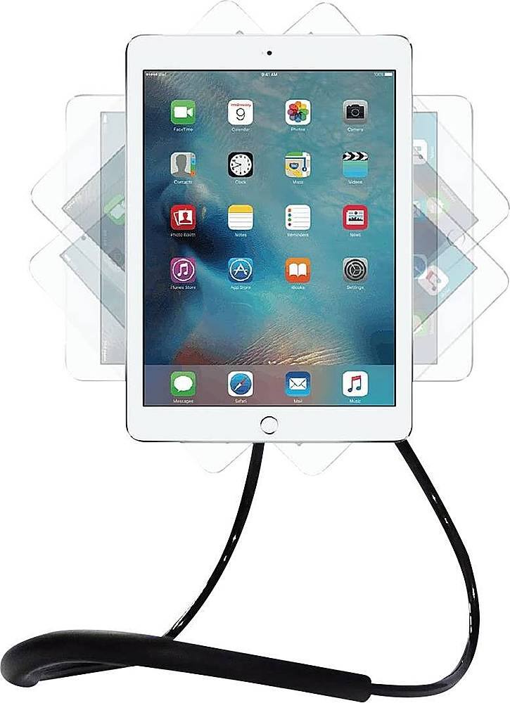 Alt View 12. SaharaCase - Gooseneck Flexible Holder for Most Cell Phones and Tablets - Black.