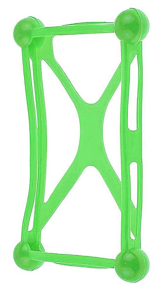 Left View: SaharaCase - Bumper Protection Case for Most Tablets up to 11" - Green