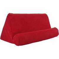 SaharaCase - Pillow Tablet Stand for Most Tablets up to 12.9" - Red - Angle_Zoom