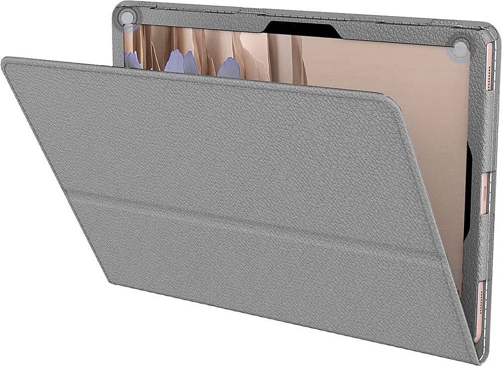 Alt View Zoom 11. SaharaCase - Folio Case for Samsung Galaxy Tab S7 and Tab S8 - Gray.