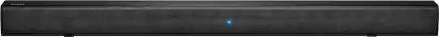 Front. Insignia™ - 2.0-Channel Soundbar - Black.