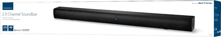Alt View 17. Insignia™ - 2.0-Channel Soundbar - Black.