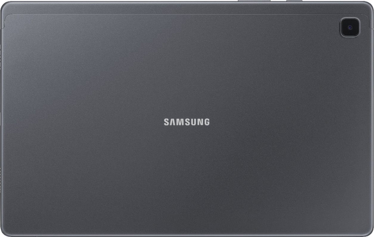 Zoom in on Back Zoom. Samsung - Galaxy Tab A7 10.4"  Wi-Fi 32GB - Gray.