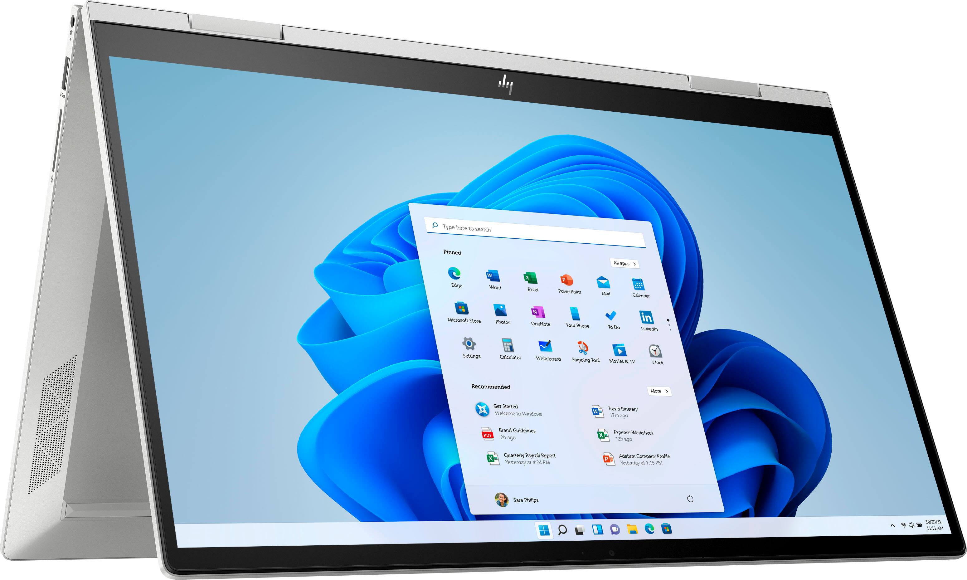 Alt View 1. HP - ENVY x360 2-in-1 15.6" Touch-Screen Laptop - Intel Core i5 - 8GB Memory - 256GB SSD.