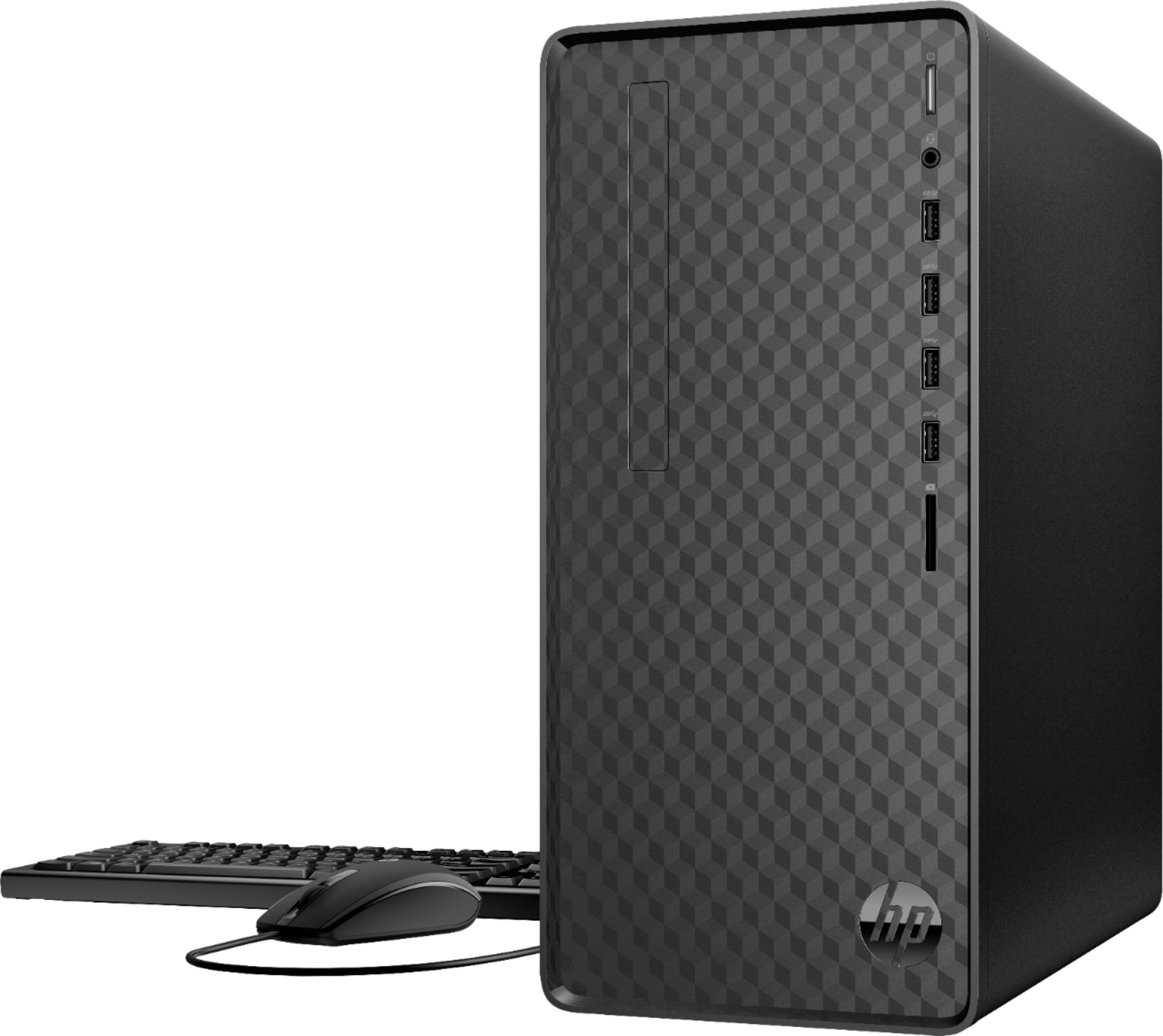 Best Buy: HP Desktop Intel core i7 8GB Memory 256GB SSD Black M01-F0134