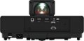 Back Zoom. Epson - 120" EpiqVision Ultra LS500 4K via Upscaling PRO-UHD Short Throw Laser Projector with HDR (screen included) - Black.