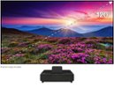 Epson - 120" EpiqVision™ Ultra LS500 Short Throw Laser Projection TV (screen included) 4K PRO-UHD, HDR, 4000 lumens - Black