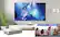 Alt View 14. Epson - 120" EpiqVision Ultra LS500 4K via Upscaling PRO-UHD Short Throw Laser Projector with HDR (screen included) - White.