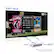 Alt View 18. Epson - 120" EpiqVision Ultra LS500 4K via Upscaling PRO-UHD Short Throw Laser Projector with HDR (screen included) - White.