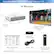 Alt View 20. Epson - 120" EpiqVision Ultra LS500 4K via Upscaling PRO-UHD Short Throw Laser Projector with HDR (screen included) - White.