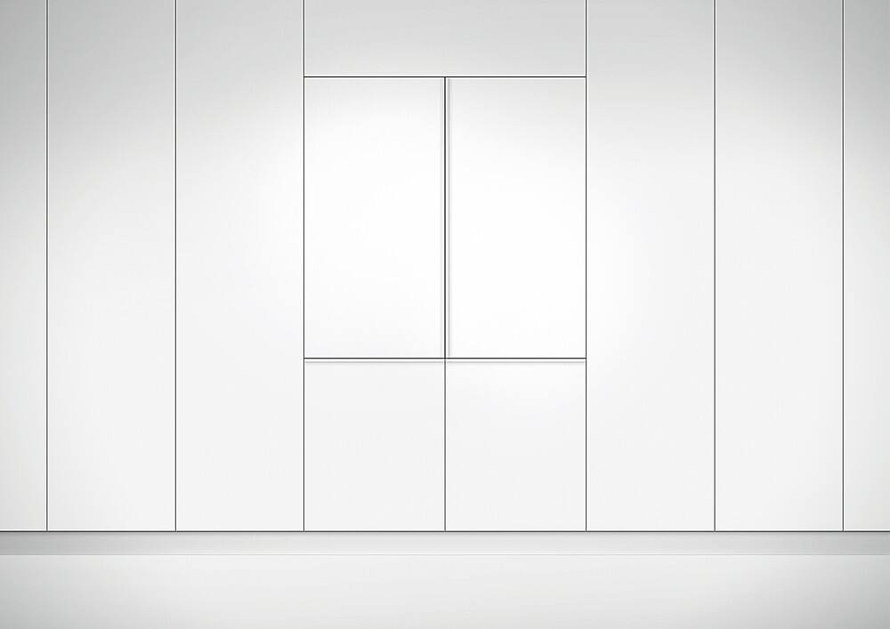 Alt View 16. Fisher & Paykel - 24in. 12.1 cu.ft. Bottom-Freezer Built-In Column Refrigerator with Stainless Interior and Internal Ice and Water - Custom Panel Ready.