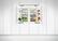Alt View 16. Fisher & Paykel - 24in. 12.1 cu.ft. Bottom-Freezer Built-In Column Refrigerator with White Interior and Internal Water Dispenser - Custom Panel Ready.