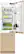 Alt View 2. Fisher & Paykel - 24in. 12.1 cu.ft. Bottom-Freezer Built-In Column Refrigerator with White Interior and Internal Water Dispenser - Custom Panel Ready.