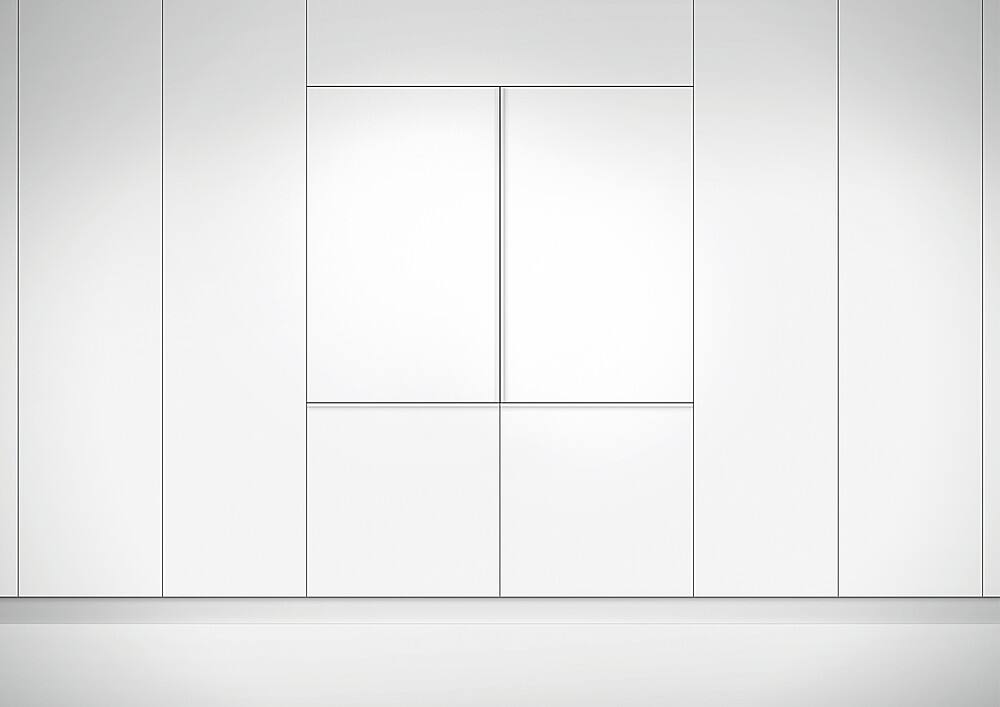 Alt View 15. Fisher & Paykel - 30in. 12.1 cu.ft. Bottom-Freezer Built-In Column Refrigerator with Stainless Interior and Internal Ice and Water - Custom Panel Ready.