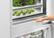 Alt View 13. Fisher & Paykel - 30in. 12.1 cu.ft. Bottom-Freezer Built-In Column Refrigerator with White Interior and Internal Ice and Water - Custom Panel Ready.