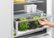 Alt View Zoom 12. Fisher & Paykel - 24in. 12.1 cu.ft. Bottom-Freezer Built-In Column Refrigerator with Stainless Interior and Internal Ice and Water - Custom Panel Ready.
