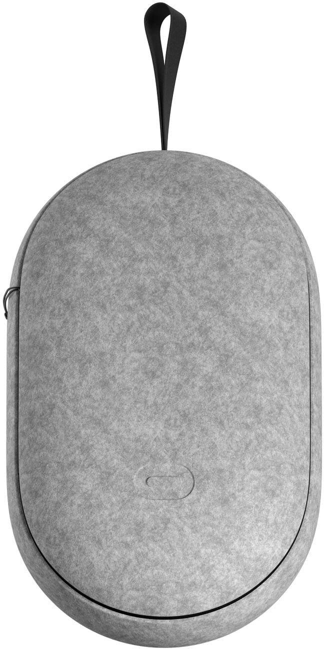 Front. Meta - Quest 2 Carrying Case - Gray.