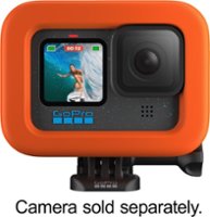 GoPro - Floaty (HERO10 Black/HERO9 Black) - Orange - Angle_Zoom