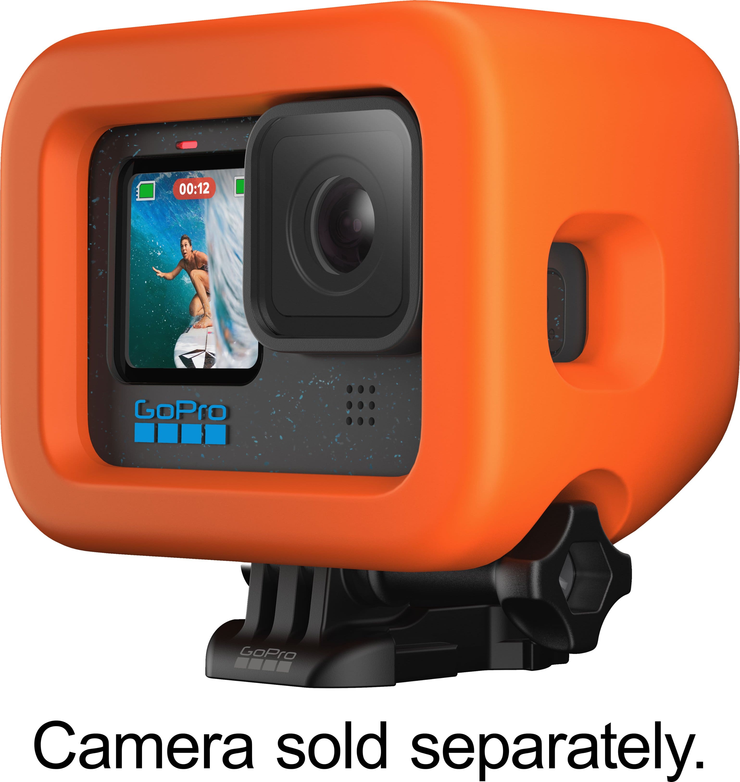 Alt View 12. GoPro - Floaty (HERO12 Black/HERO11 Black/HERO10 Black/HERO9 Black) - Orange.