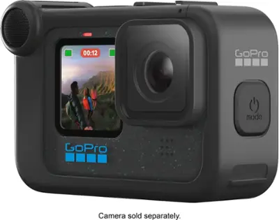 GoPro Media Mod (HERO12 Black/HERO11 Black/HERO10 Black/HERO9 Black) Black ADFMD-001 - Best Buy