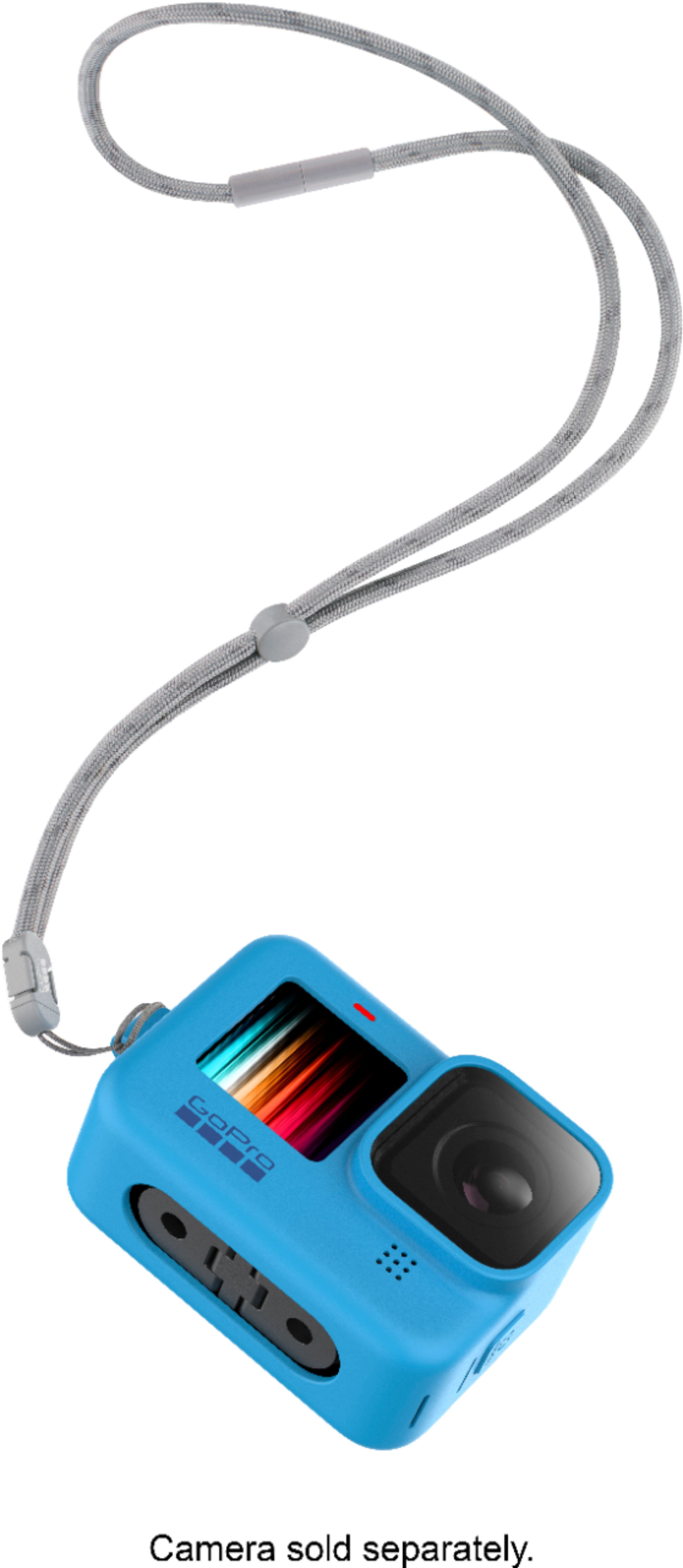 Alt View 14. GoPro - Sleeve and Lanyard for HERO11 Black/HERO10 Black/HERO9 Black - Blue.