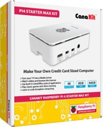 CanaKit - Raspberry Pi 4 Starter MAX Kit 8GB RAM - Front_Zoom