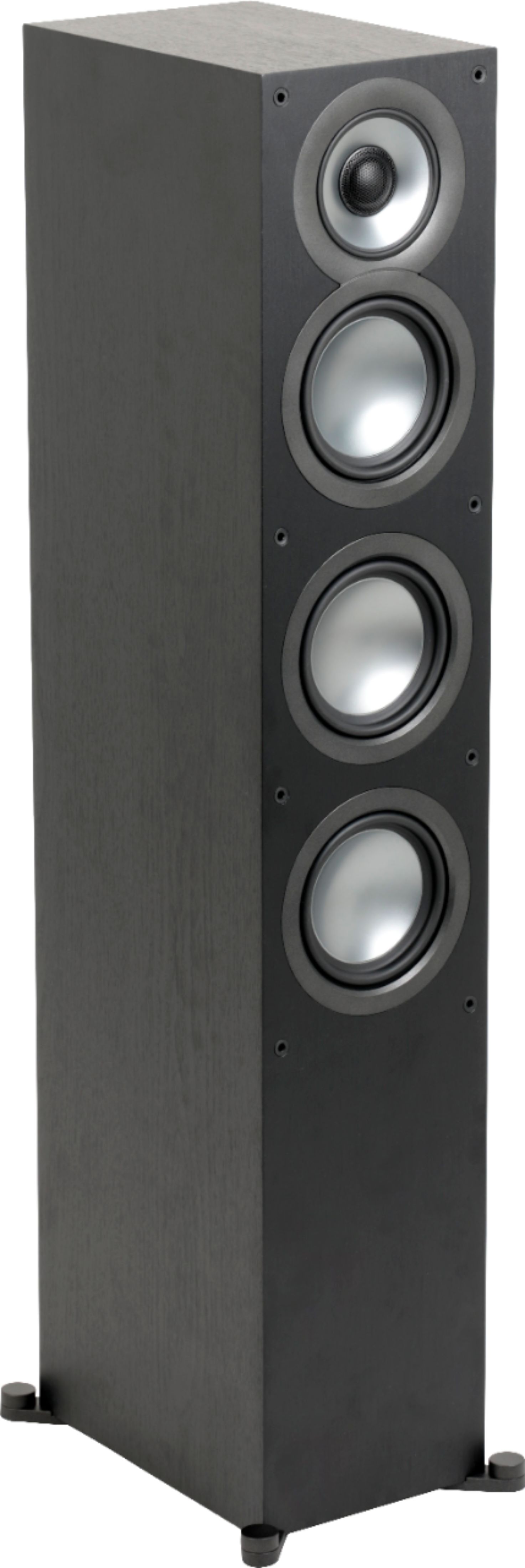 Angle View: ELAC - Uni-Fi 2.0 Floorstanding Speaker (Each) - Black