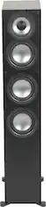 Front. ELAC - Uni-Fi 2.0 Floorstanding Speaker (Each) - Black.