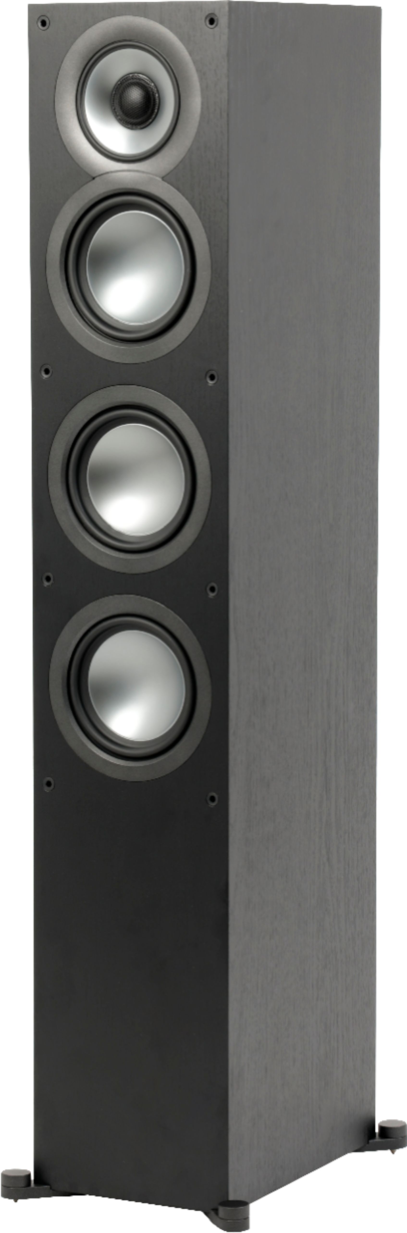 Left View: ELAC - Uni-Fi 2.0 Floorstanding Speaker (Each) - Black