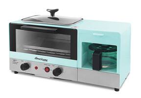 Americana - 3-in-1 XL Breakfast Maker - light blue - Angle_Zoom