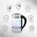 Alt View 14. Elite Gourmet - 1.7L Electric Programmable Cordless Glass Kettle - silver.