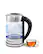Alt View 1. Elite Gourmet - 1.7L Electric Programmable Cordless Glass Kettle - silver.