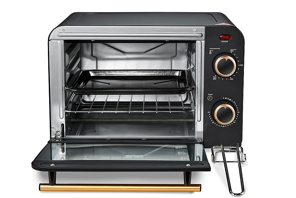 Best Buy: Black & Decker 4-Slice Toaster Oven Black/Stainless