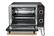Alt View 1. Americana - 4-slice Retro Toaster Oven Black - black.