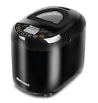 Elite Gourmet - 2lb Programmable Bread Machine Maker - Black