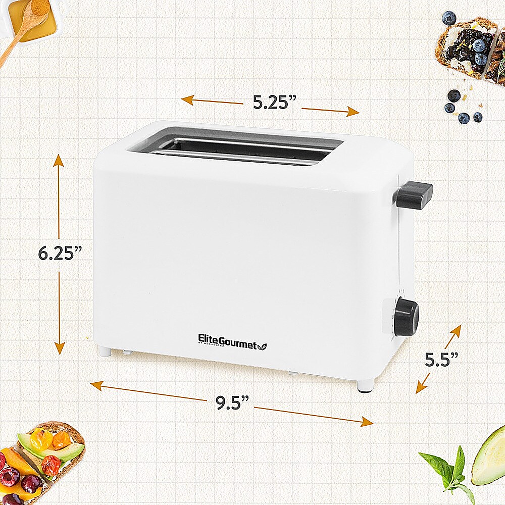 2 Slice Touchscreen Toaster, White … curated on LTK