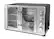 Front. Elite Gourmet - 2-Door Oven w Rotisserie & Convection - silver.