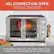 Alt View 19. Elite Gourmet - 2-Door Oven w Rotisserie & Convection - silver.