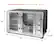 Alt View 1. Elite Gourmet - 2-Door Oven w Rotisserie & Convection - silver.