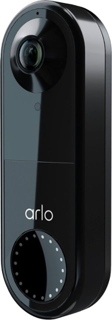 Arlo Essential Wired Video Doorbell - Black - AVD1001B100NAS - Next Level