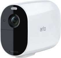 Arlo - Essential XL Spotlight Camera – Indoor/Outdoor Wire-Free 1080p Security Camera - White - Angle_Zoom