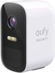 eufy Security - eufyCam 2C Indoor/Outdoor Wireless 1080p Home Security Add-on Camera - White - Front_Zoom