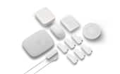 Ooma - Home Security Deluxe Pack with Keypad - White