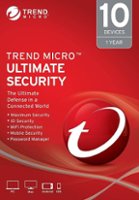 Trend Micro - Ultimate Security Antivirus Internet Security Software + VPN + Darkweb Monitoring (10-Device) (1-Year Subscription) - Android, Mac OS, Windows, Apple iOS - Front_Zoom