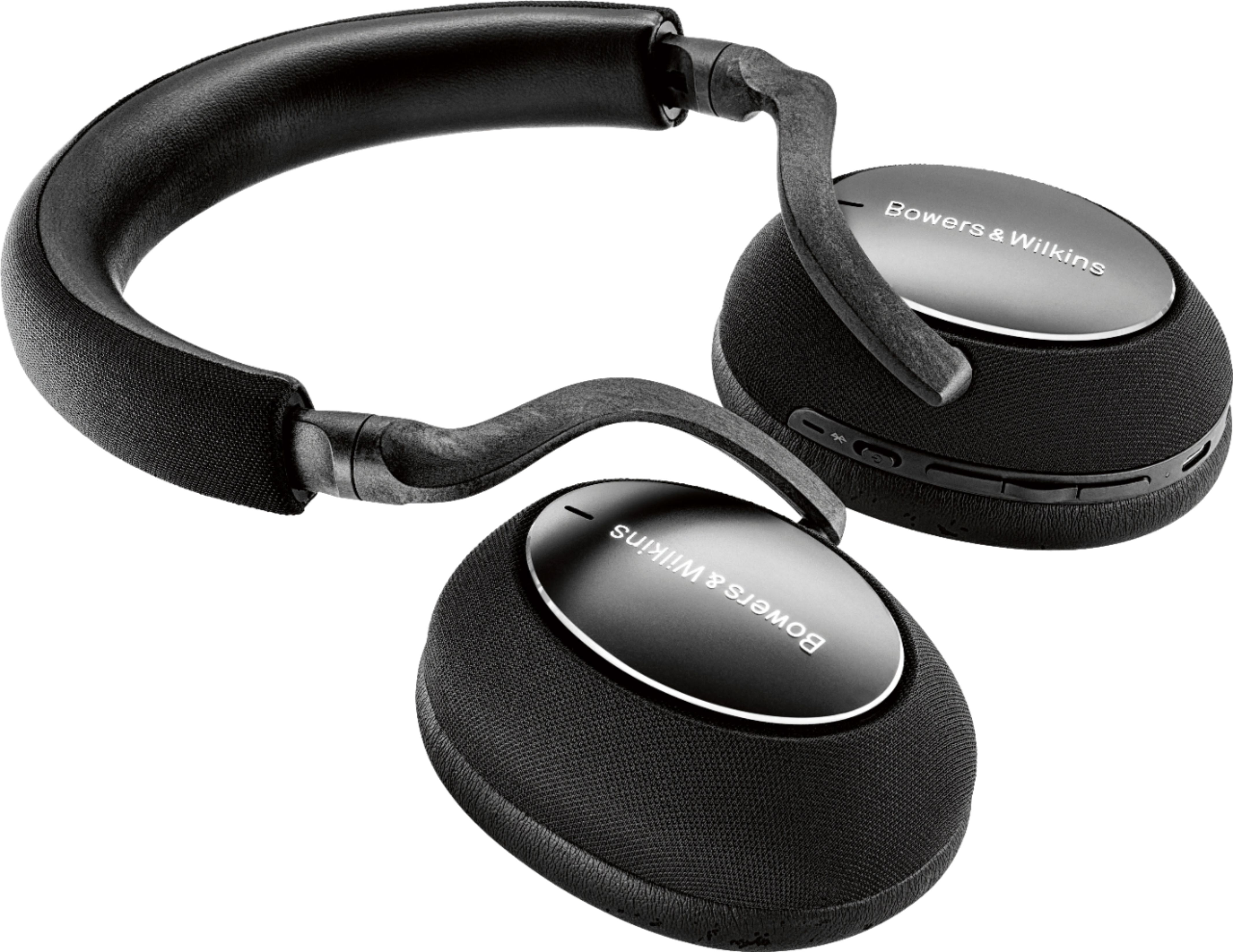 Bowers & Wilkins - PX7 Wireless Noise Cancelling Over-the-Ear Headphones -  Black