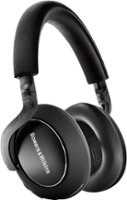 Bowers & Wilkins - PX7 Wireless Noise Cancelling Over-the-Ear Headphones - Black - Front_Zoom