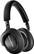 Front. Bowers & Wilkins - PX7 Wireless Noise Cancelling Over-the-Ear Headphones - BLACK.